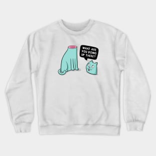 Headless Cat Crewneck Sweatshirt